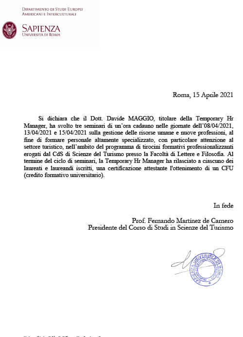 Certificazione